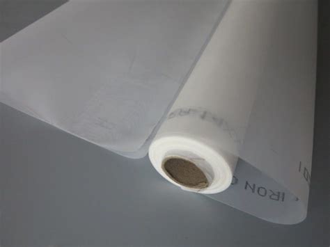 High Tension Screen Printing Fabric Mesh Low Elongation M Width