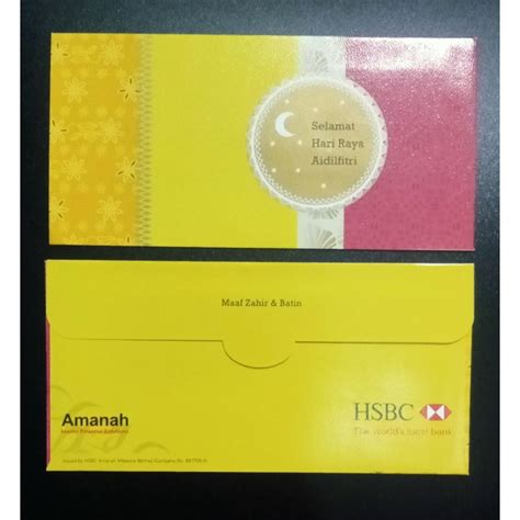 Sampul Raya Hsbc Lama Kpg Shopee Malaysia