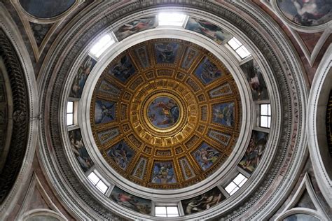 Dome Chigi Chapel Santa Maria Del Popolo Phginlon Flickr