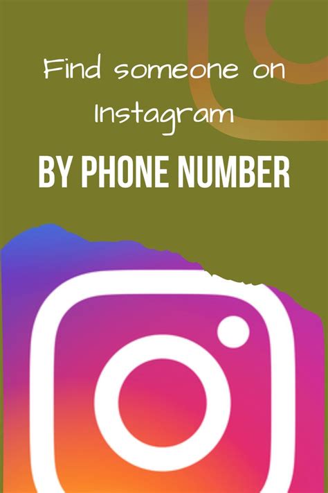 Find Someone On Instagram By Phone Number Search For Someone