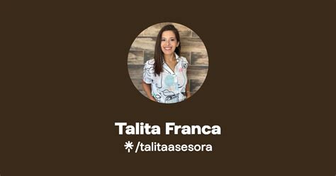 Talita Franca Instagram Facebook Linktree