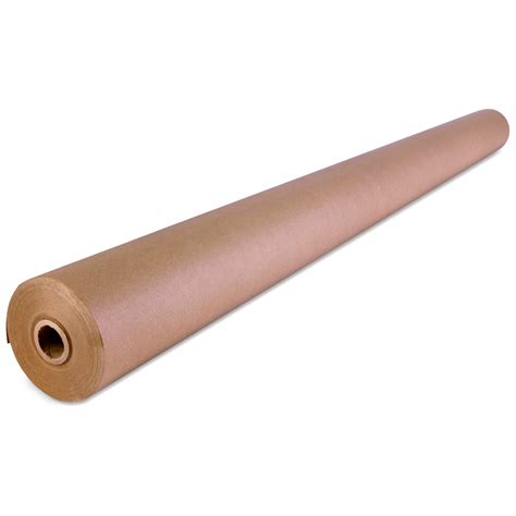 Idl Packaging X Feet Inches Brown Kraft Paper Roll