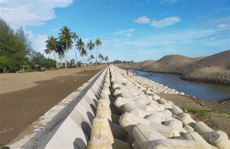 Lanjutkan Proyek Tanggul Pemecah Ombak Di Meulaboh Aceh Pupr Siapkan