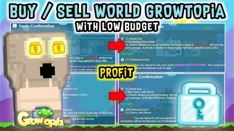 Buy Sell Profitable World Growtopia Low Budget Youtube