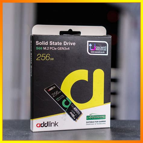 ADDLINK 256 GB S68 PCIe NVMe M 2 2280 Gen 3X4 SSD Shopee Thailand