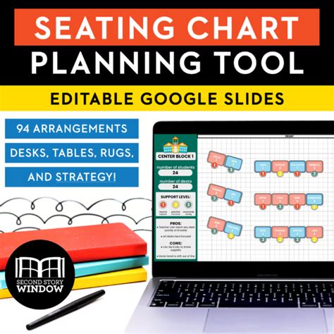 Editable Classroom Seating Chart Maker Tool for Management