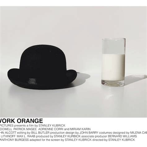 A Clockwork Orange Poster Stanley Kubrick Alternative Etsy