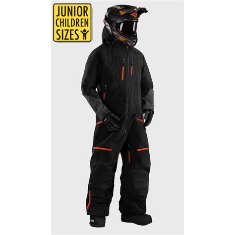 Junior Kid Snowpeak Orange Overall Atv Snowmobile Ce AllvÄdersstÄll