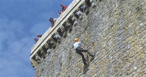 Viala Du Pas De Jaux Descente En Rappel De La Tour