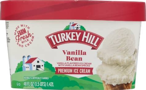 Turkey Hill Vanilla Bean Ice Cream Tub 48 Oz Frys Food Stores