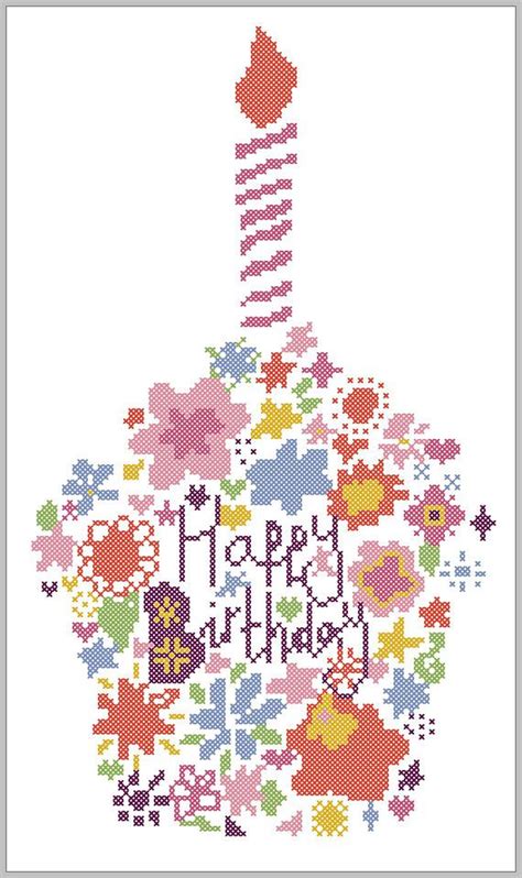 Birthday Cross Stitch Patterns Cross Stitch Patterns