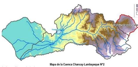 en el mapa de la cuenca Chancay Lambayeque N2 dibuja la brújula y