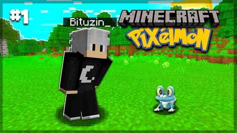 Nova Série de PIXELMON no Minecraft POKECRAFT 1 YouTube