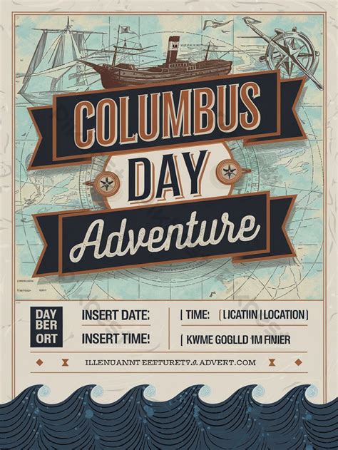 Columbus Day History Celebrate | PSD Free Download - Pikbest