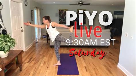 Piyo Yoga Flow Strength And Stretch No Equipment Low Impact All Levels Youtube