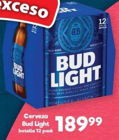 Cerveza Bud Light Botella Precio Shelly Lighting