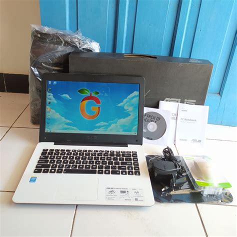 Jual Asus X455l Putih Intel Core I3 Fullset Lengkap Ssd 128gb Ram 4gb