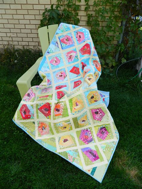 Wonky Rose Garden Scrap Quilt Pdf Quilt Pattern Quilt Patterns Rose