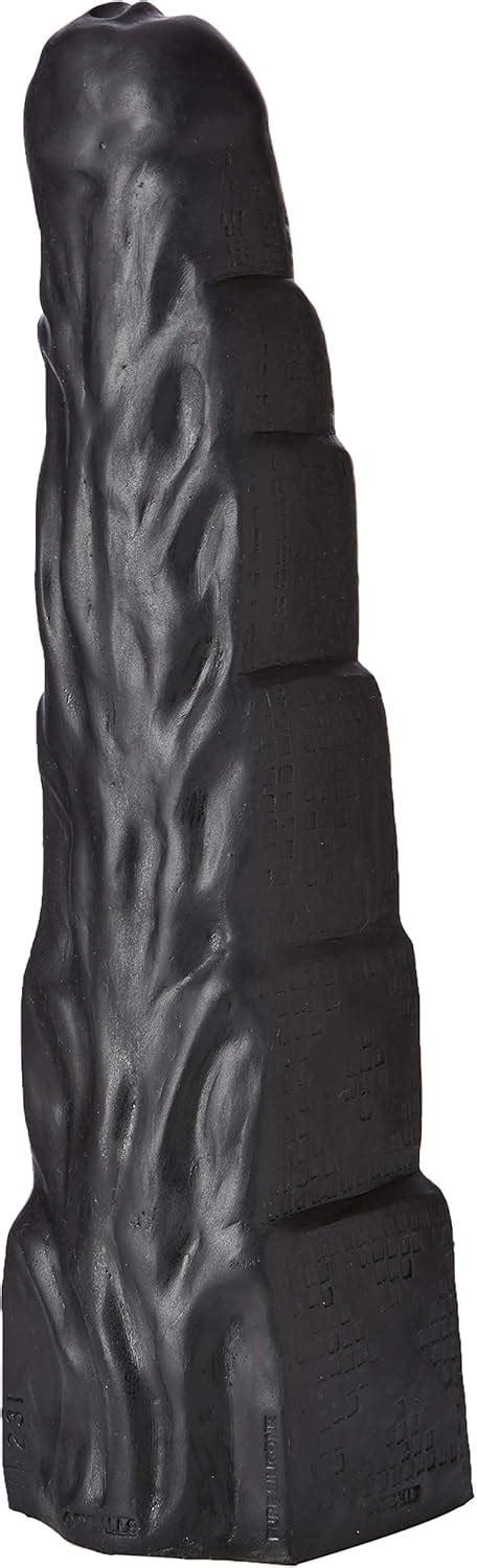 Oxballs Rump Tower Dildo Black Os Amazon Co Uk Health Personal Care