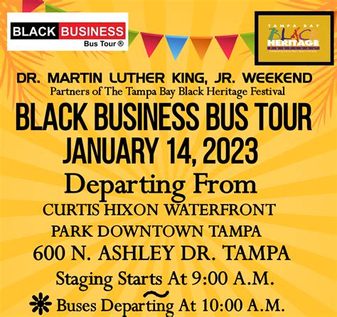 Black Business Bus Tour – Partner Event – tampablackheritage.org