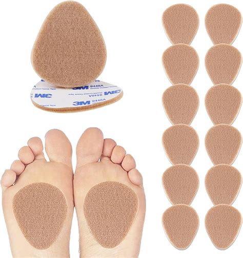 Amazon Metatarsal Felt Foot Pads 6 Pairs 12 Pieces Ball Of