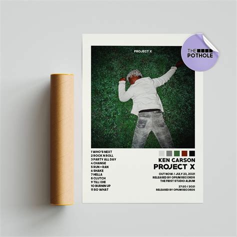 Ken Carson Project X Poster | Ken Carson Shop