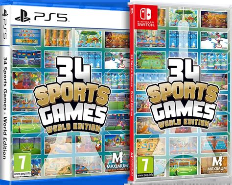 34 Sports Games - World Edition - Maximum Entertainment