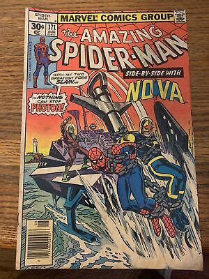 Amazing Spider Man 171 Nova Team Up EBay