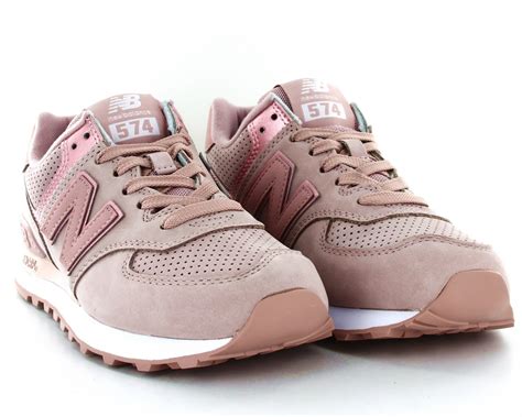 New Balance 574 Femme Rose Rose Gold