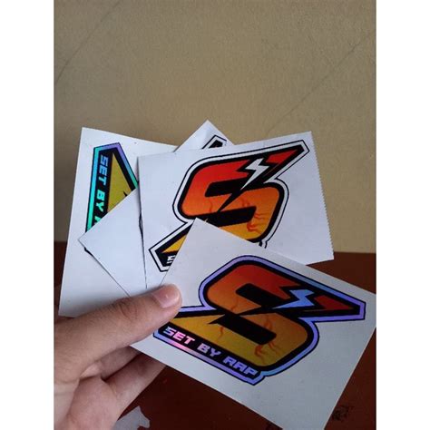 Jual Stiker Hologram Pelangi Set By Rap Sticker Keren Shopee Indonesia