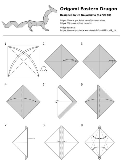 Origami Eastern Dragon Bí Quyết Tạo Nên Huyền Thoại Giấy