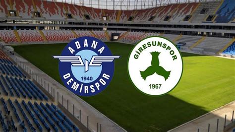 Adana Demirspor Giresunspor maçını donmadan HD olarak canlı izle