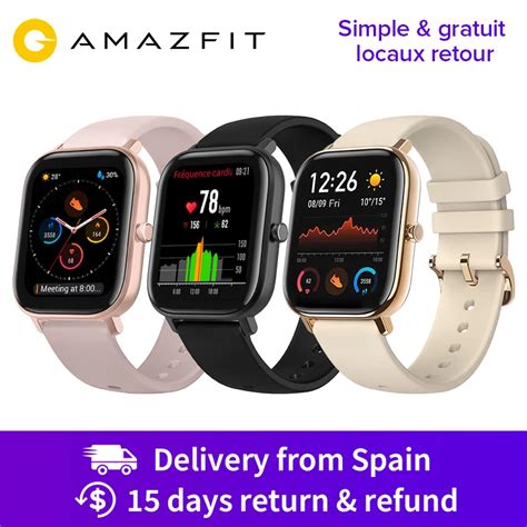 Venta > xiaomi amazfit gts desert gold > en stock