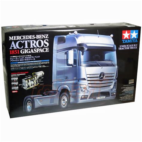 Tamiya Rc Mercedes Benz Actros 1851 Gigaspace Truck 114 Kit At