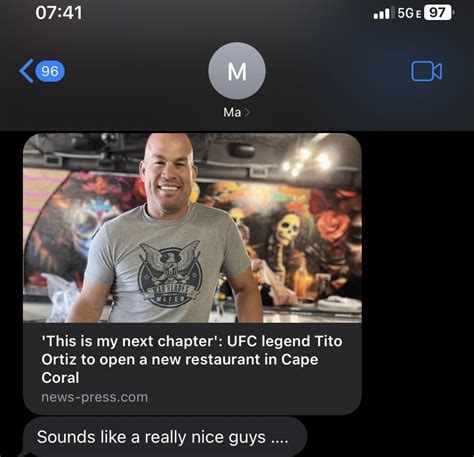 Pawn With A King S Mentality On Twitter Tito Ortiz Is Opening Up A