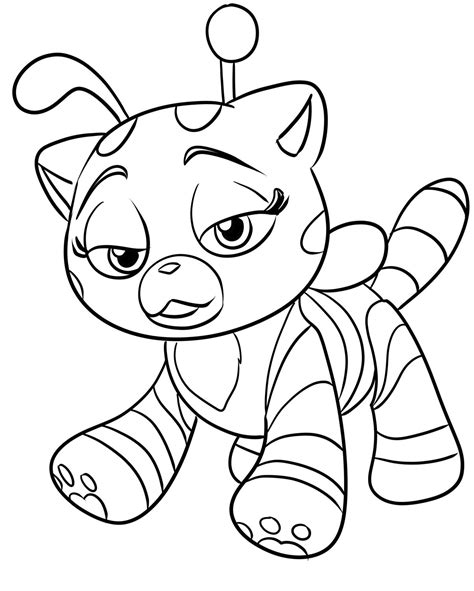 Dibujo De Cat Bee De Poppy Playtime Para Colorear