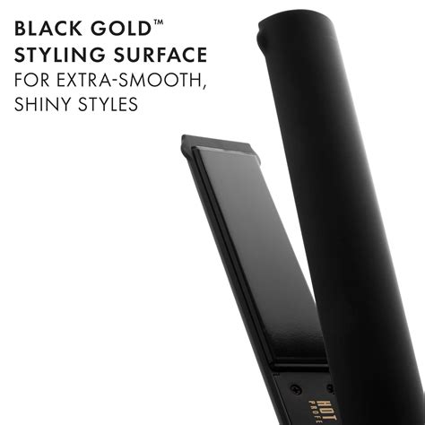 Hot Tools Black Gold Evolve Ionic Salon Hair Flat Iron In Global