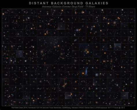 Ultra-Deep Astrophoto: 75 Hours of the Antenna Galaxies - Universe Today