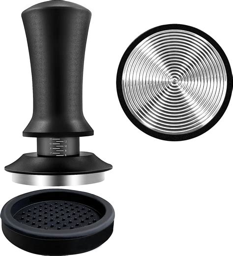 Coffee Tamper Mm Espresso Coffee Tamper Spring Loaded Stainless