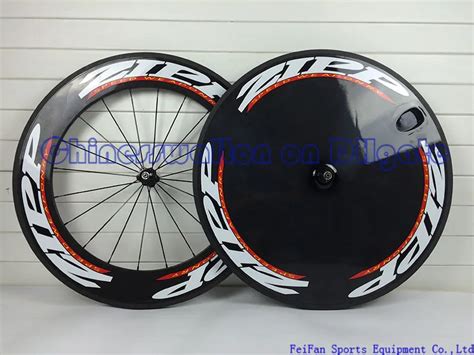 88mm Rim 700c Full Carbon Road Bike Wheels Wheelset Novatec Hubs TT