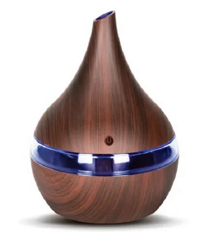 Dekaxi Ml Usb Wood Ultrasonic Air Humidifier Features Aromatherapy