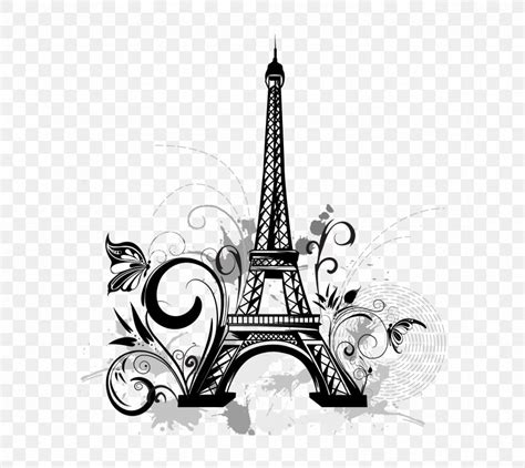 Eiffel Tower Wall Decal Tattoo Drawing, PNG, 2566x2288px, Eiffel Tower, Black And White, Decal ...