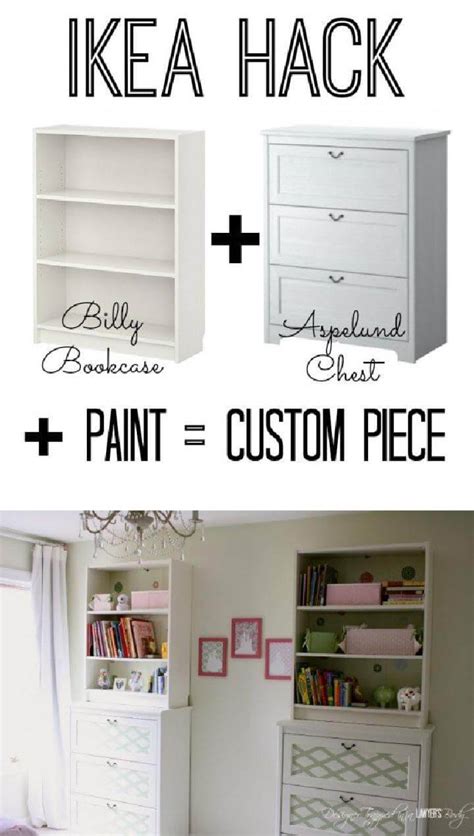 30 Diy Amazingly Smart Ikea Billy Hacks Diy And Crafts