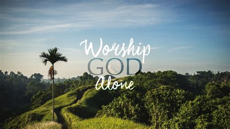 Exodus Worship God Alone Peter Tanchi Youtube