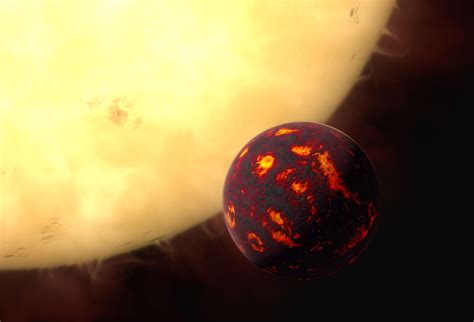 55 Cancri E Super Hot Super Earth Space