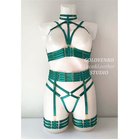 Bondage Lingerie Etsy
