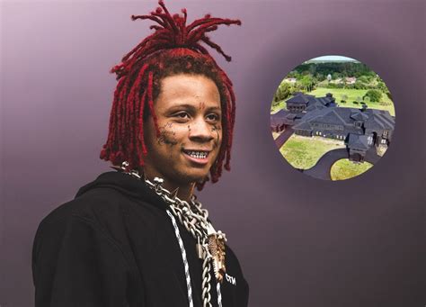 Trippie Redd shows off his all-black Florida house on Insta