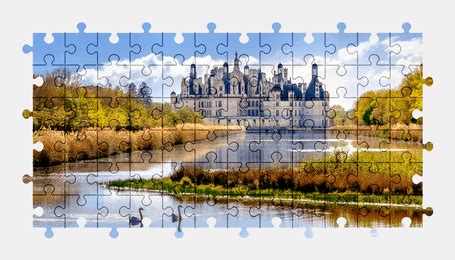 Chambord Castle Jigsaw Puzzles Online