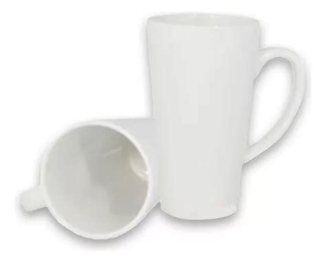 Tazas Blancas C Nicas De Oz Para Sublimaci N Pack De Mercadolibre