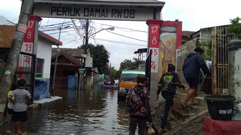 Banjir Di Wilayah Kota Tangerang Mulai Surut Okezone Megapolitan